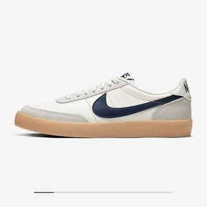 NWT Nike Men's Killshot 2 Leather Sneakers Size 11 - White with Navy